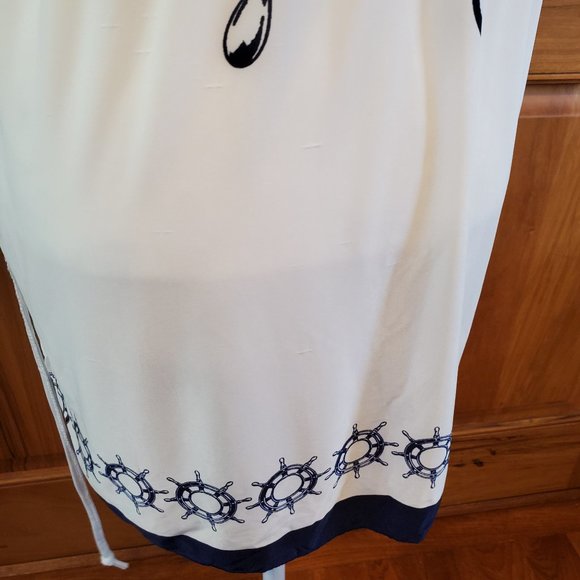 Nautical Swim Suit Cover Up - Picture 10 of 13